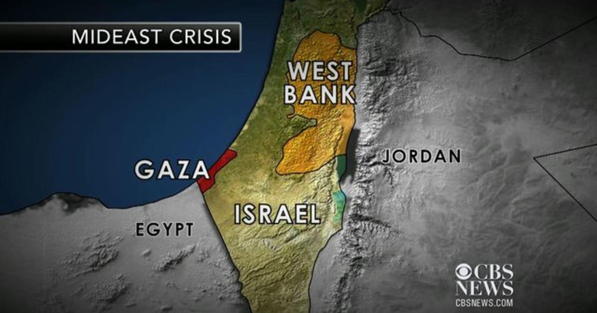 IsraeliPalestinian Conflict CBS News