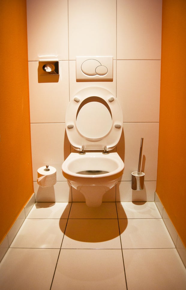 toilet in separate room