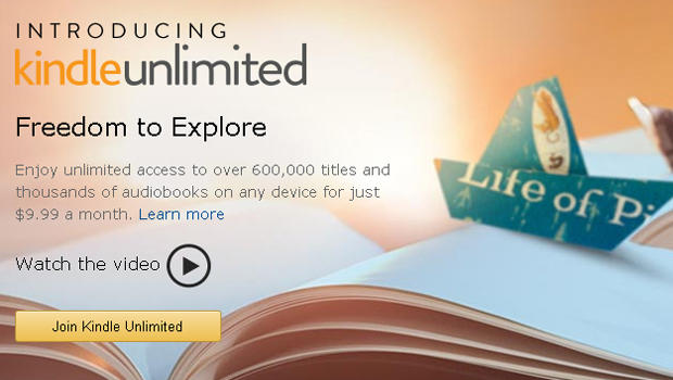 Amazon officially announces Kindle Unlimited - CBS News