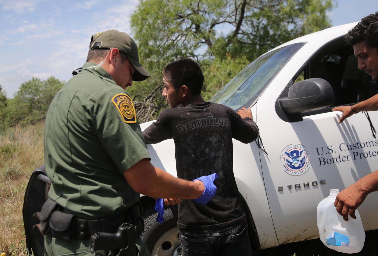 Patrolling the Texas border CBS News