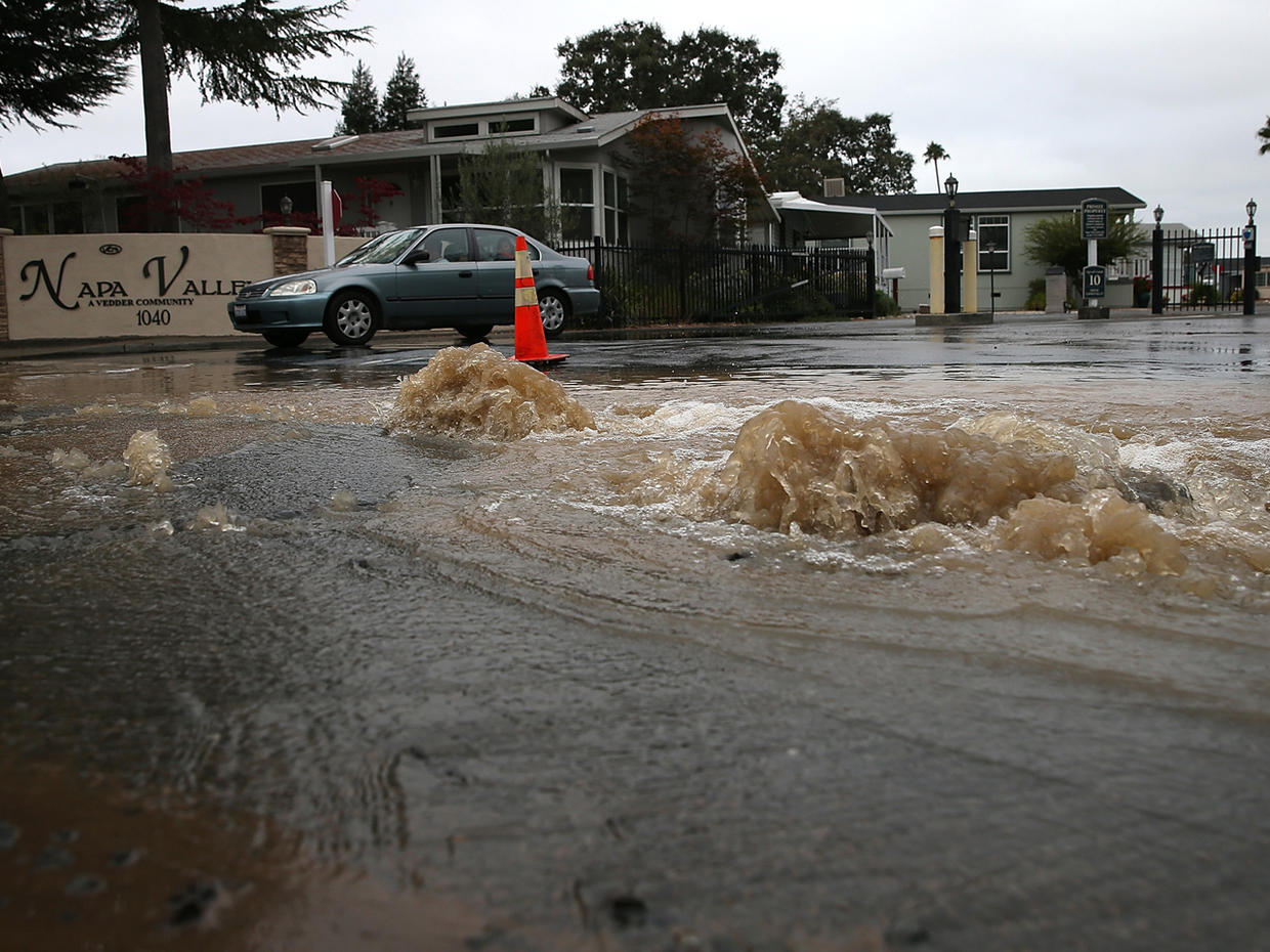 Strong earthquake knocks Napa Valley CBS News