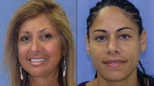 Teachers Ary Sloane, left, and Lorraine Vicente are seen in these undated pictures provided by the Office of the Attorney General of Pennsylvania.