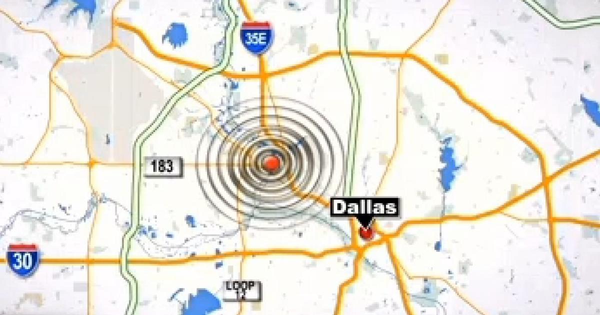 Earthquake shakes North Texas CBS News