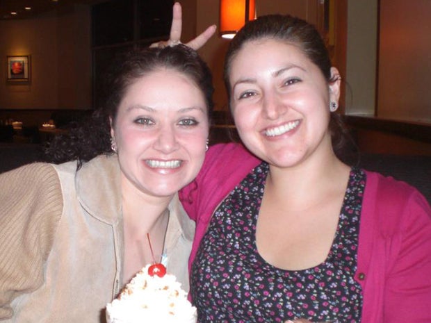 Karla Mendez Brada and her sister, Sasha