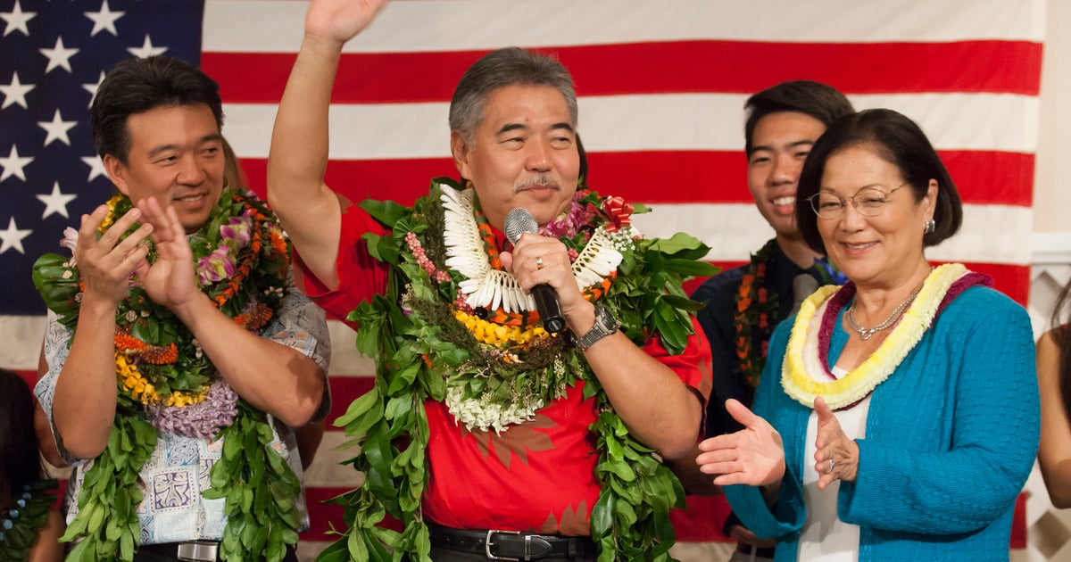 Hawaii swears in new governor CBS News