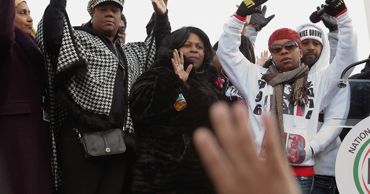 Streaming Black Mafia Family Families of black men killed by cops gather in Washington - CBS News