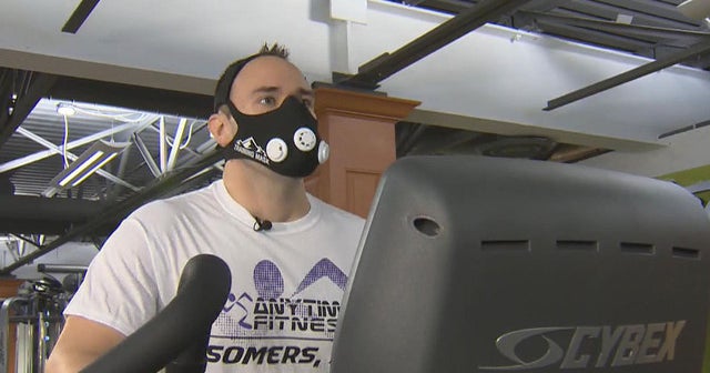 Mask allows athletes to simulate high altitude training CBS News