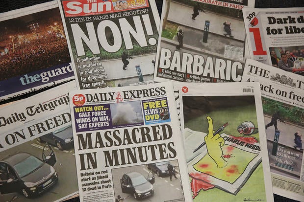 Thousands react to Paris shooting 