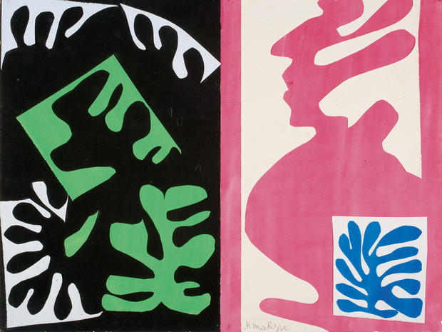 Two Masks (The Tomato) - Henri Matisse: The Cut-Outs - Pictures - CBS News