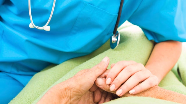 Saying goodbye to dying mother