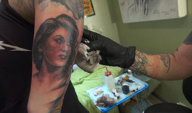 Under The Needle - At the tattoo parlour - Pictures - CBS News