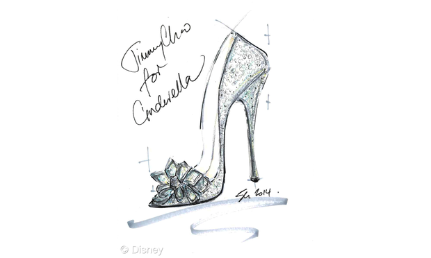 Shoe designers sketch Cinderella's glass slipper - CBS News