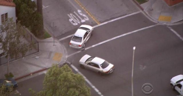 Caught on tape Epic car chase in Los Angeles CBS News