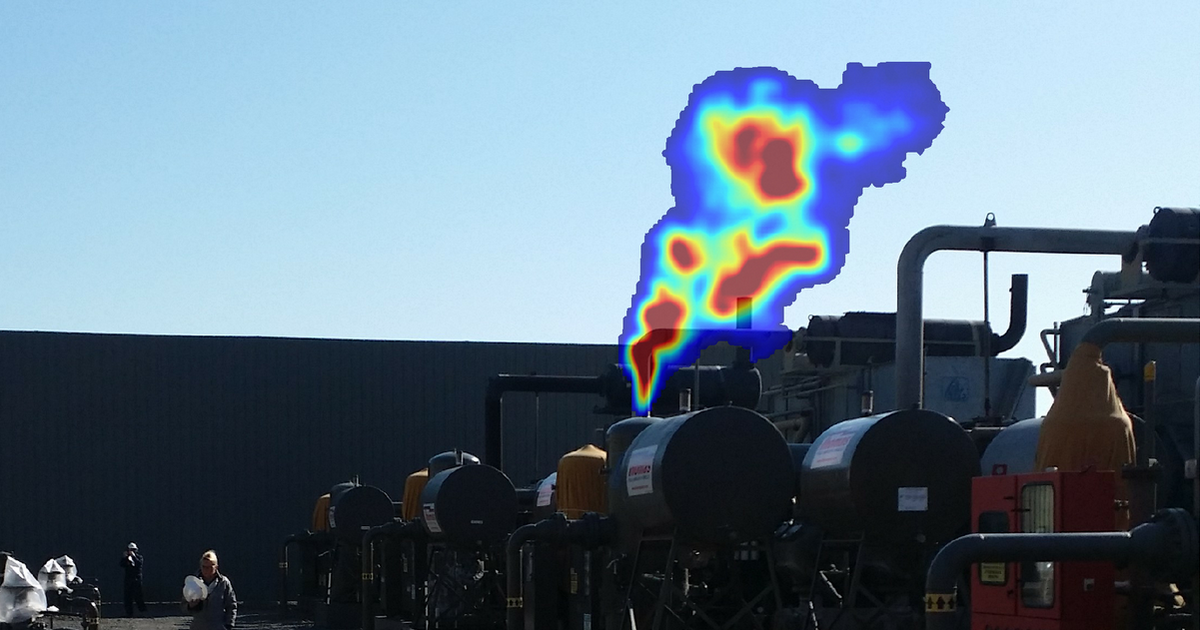 Hightech video camera "sees" gas leaks as they happen CBS News