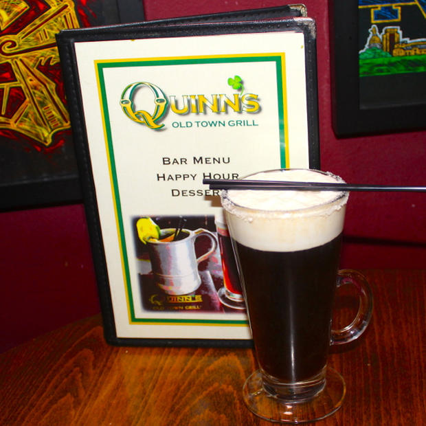 Quinn's Old Town Grill irish coffee 