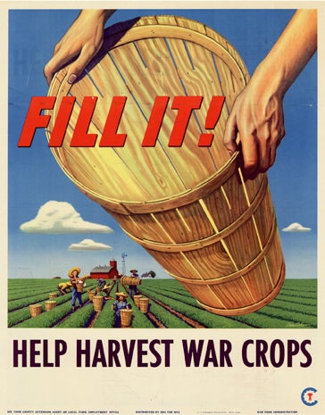 Propaganda Art For WWII Victory Gardens CBS News propaganda-art-for-wwii-victory-gardens-cbs-news