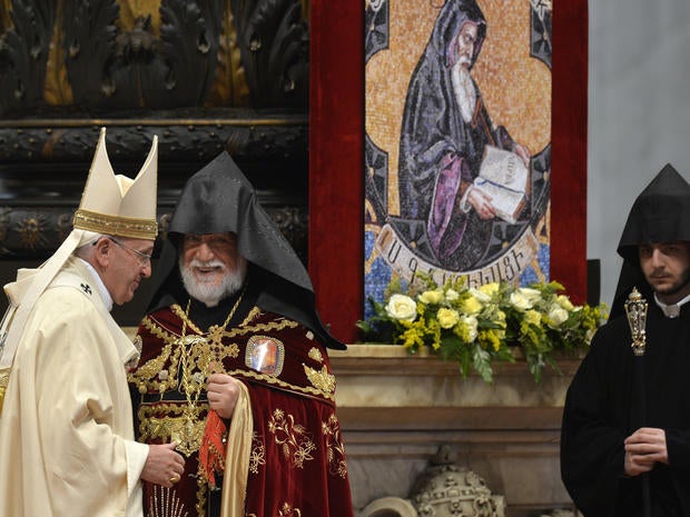 pope francis Aram I