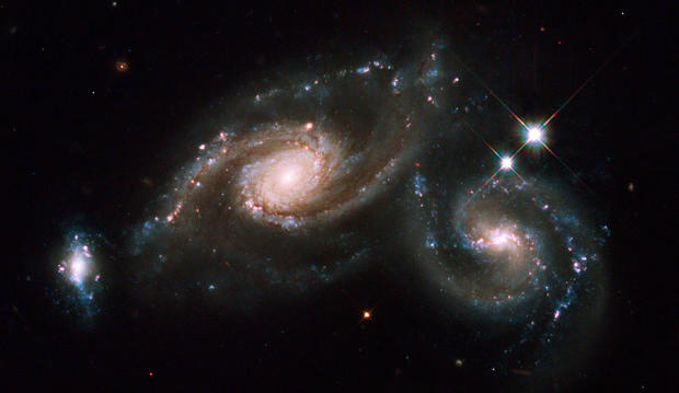 Galaxy Triplet Arp 274 