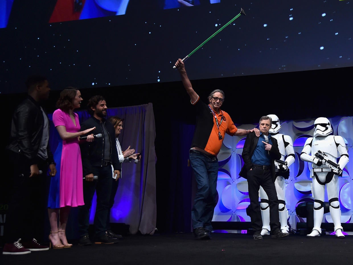 Group Photo - Scenes from Star Wars Celebration - Pictures - CBS News