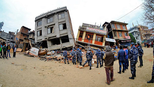 Powerful Earthquake Nepal 