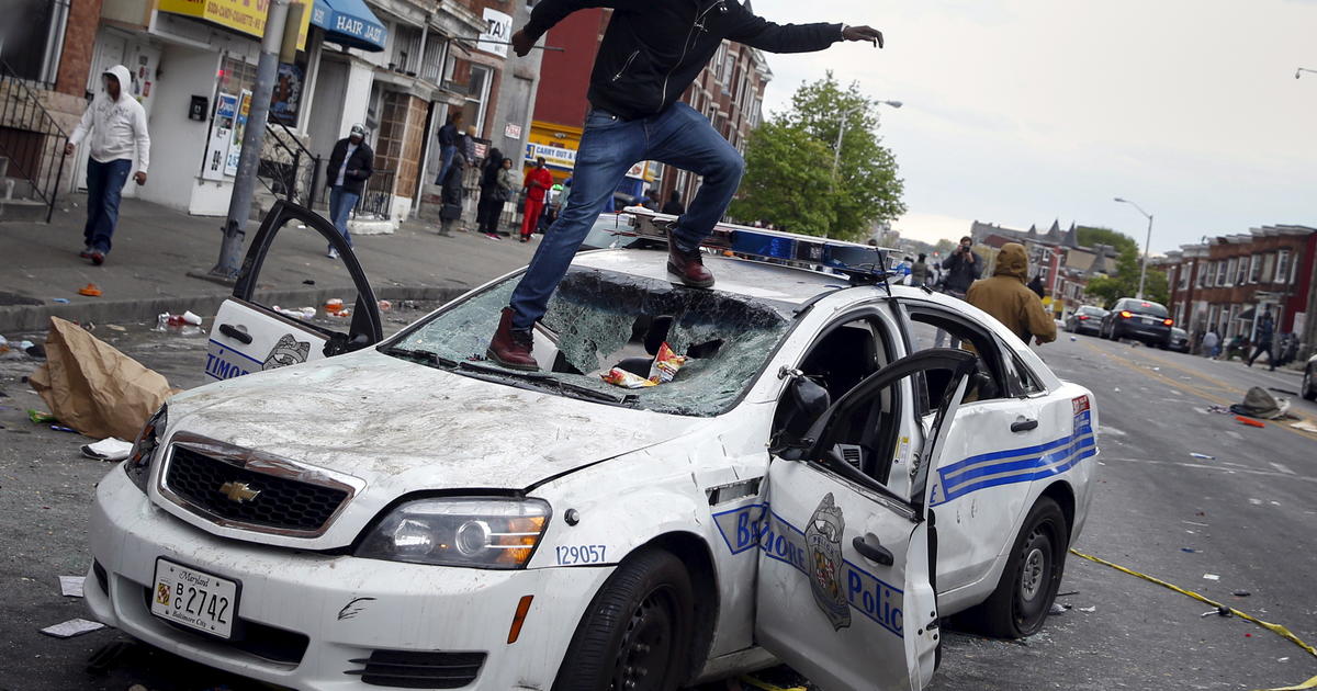 baltimore black woman in photo police