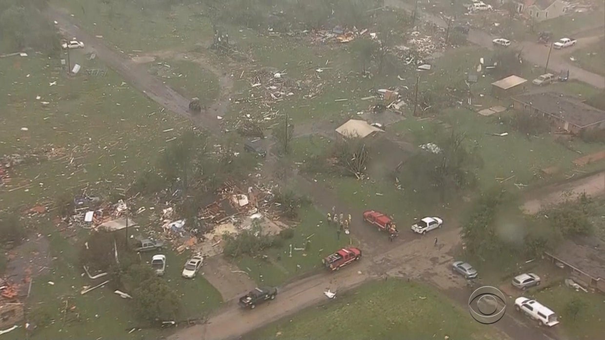 Stories of survival after deadly Texas tornadoes CBS News