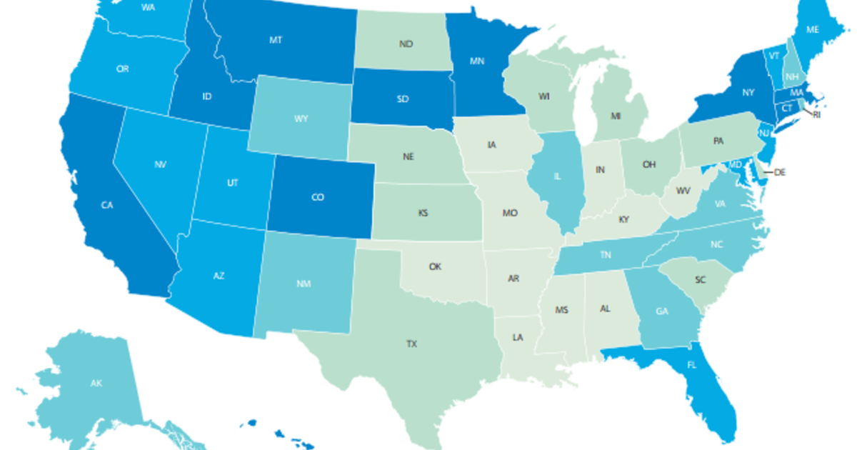 How fat is your home state? CBS News