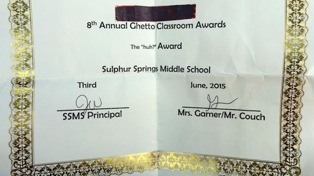 Ghetto Classroom Award 