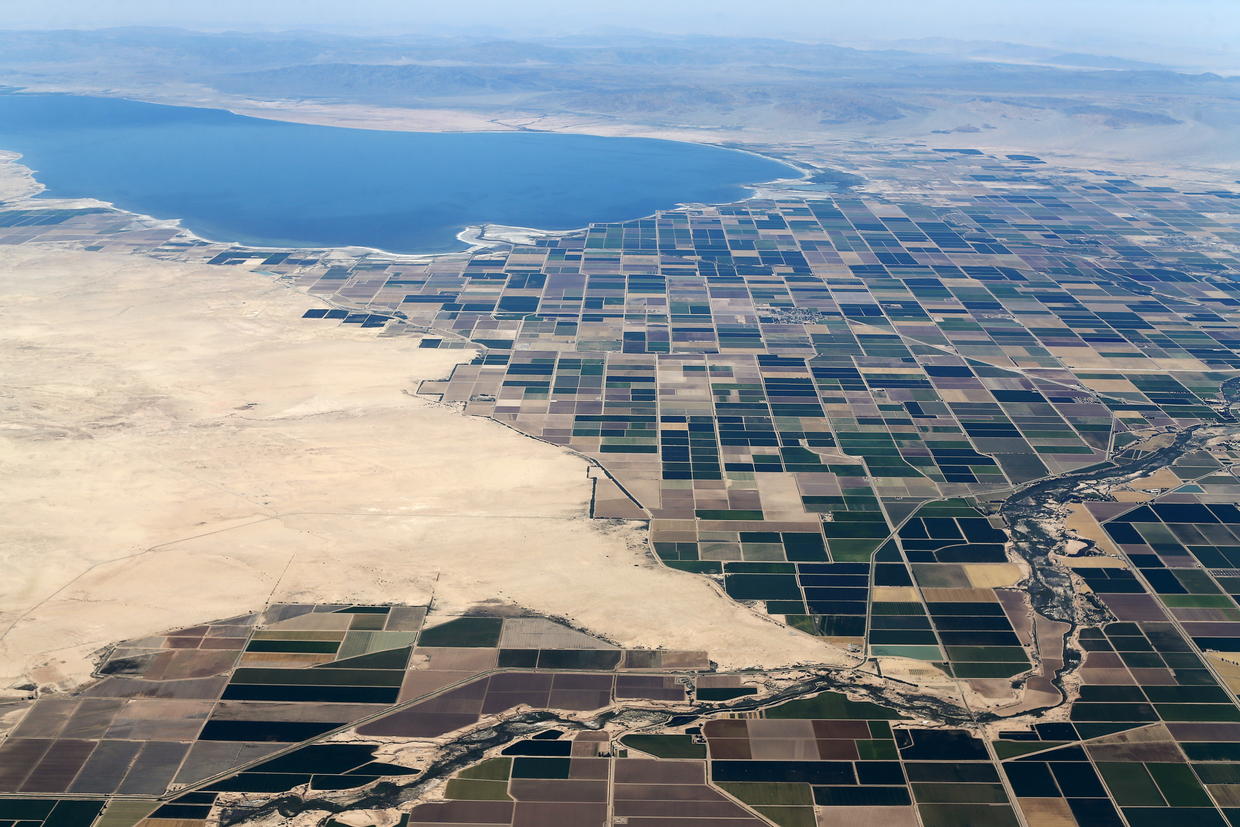 Shrinking Salton Sea "The Accidental Sea" faces a looming calamity as
