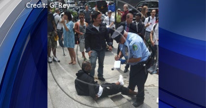 Man with machete attacks woman in New York City's Bryant Park CBS News