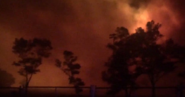 Wildfire in Vacaville, Calif., forces evacuations CBS News