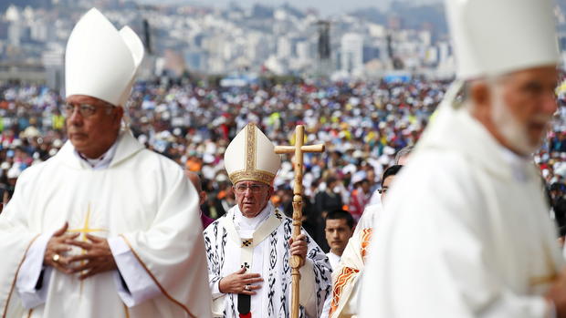Pope preaches to faithful in Latin America 