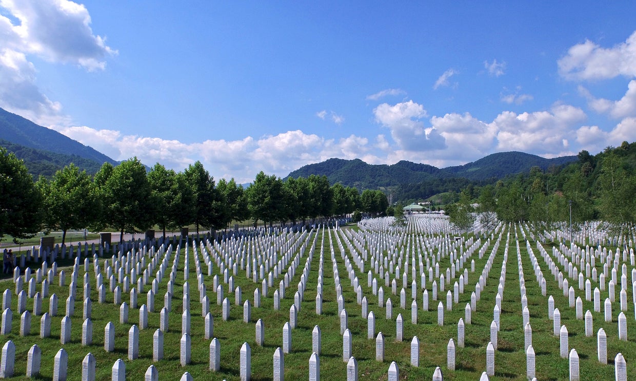 20th anniversary of Srebrenica massacre CBS News