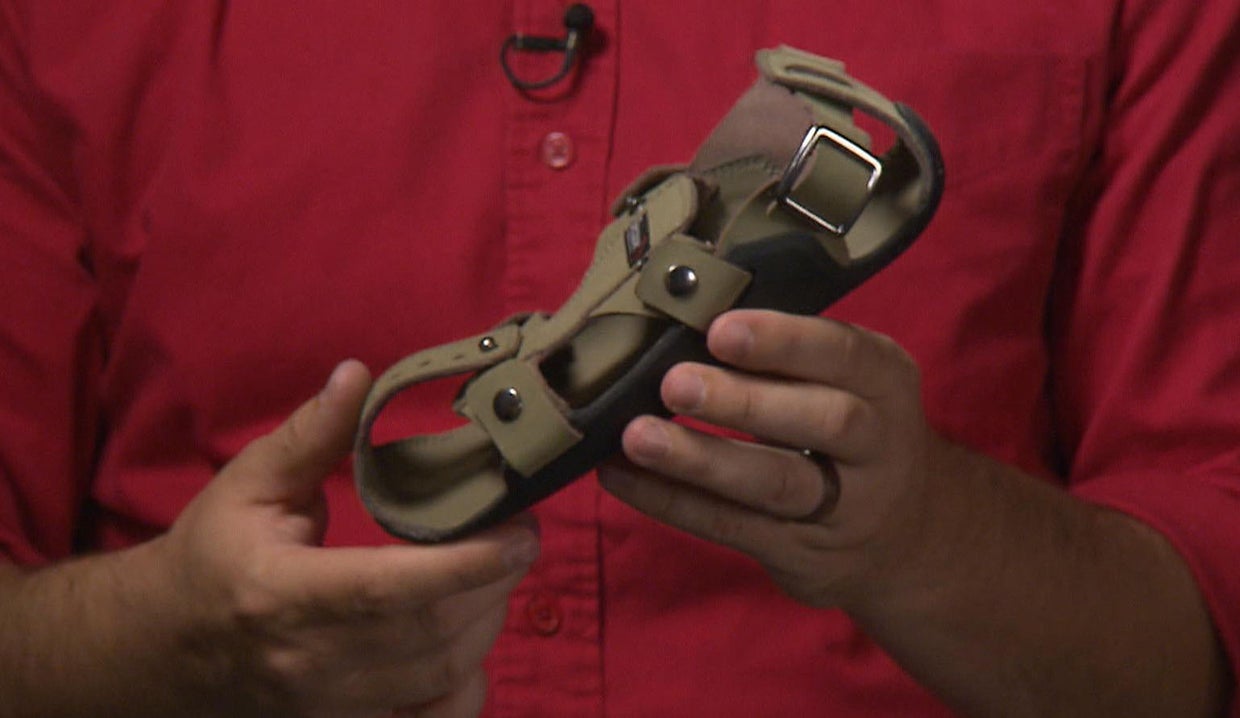 Expandable shoes aim to keep up with kids' growing feet CBS News