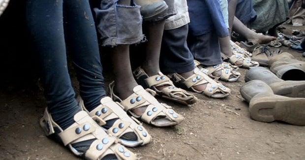 Expandable shoes aim to keep up with kids' growing feet CBS News