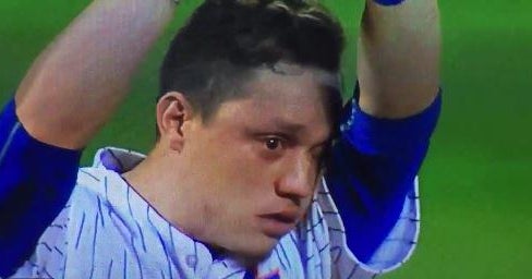 mets wilmer flores plays through tears after thinking he was traded