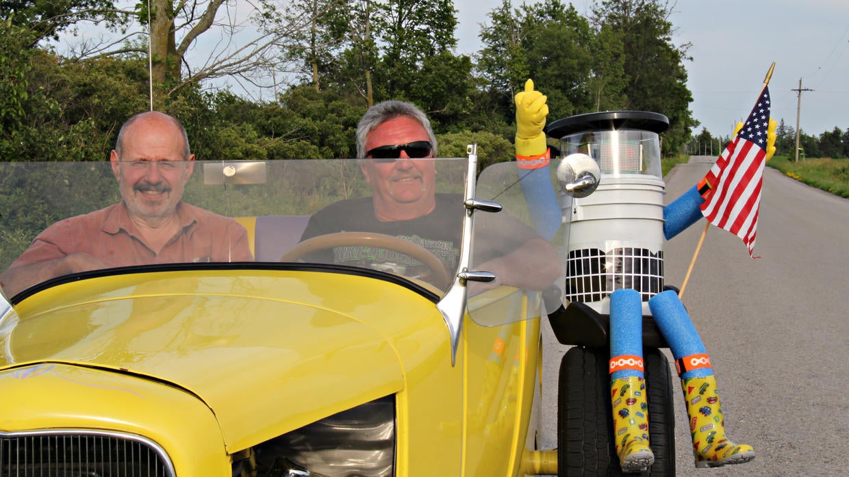 hitchBOT Life and times of the hitchhiking robot before his untimely demise Pictures CBS News