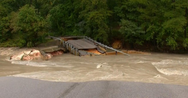 Flooding threat grows for South Carolina coasts CBS News