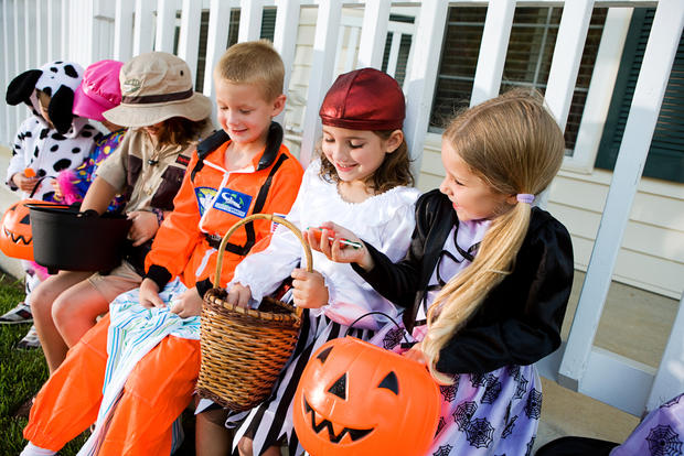trick treat kids halloween costume 
