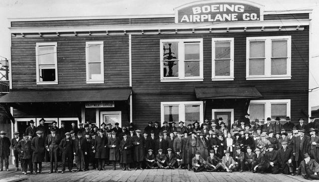 First Model 100 Years Of Boeing Pictures Cbs News