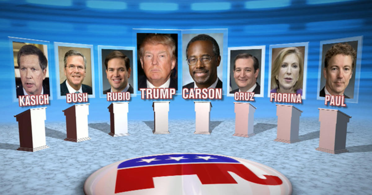 Fox Business network releases lineup for GOP debate CBS News
