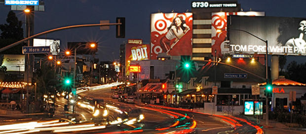 sunset strip hollywood - boulevard 610 