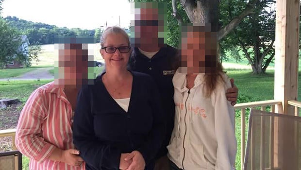 Diane Smoot, second from left, is seen in a family photo provided by her sister, Jeannie Ferraia.
