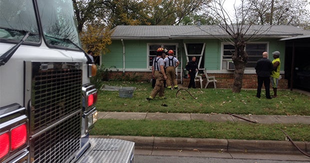 Texas woman, 80, breaks window to try to free husband from Fort Worth