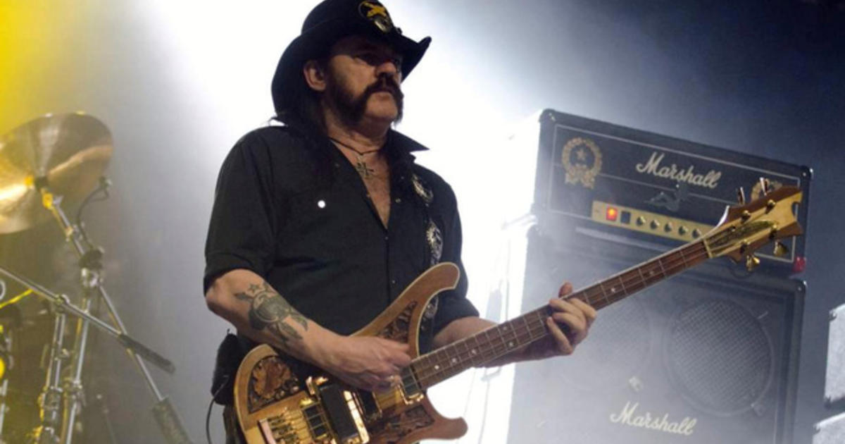 Motorhead Frontman Ian Lemmy Kilmister Dead At 70 Cbs News 