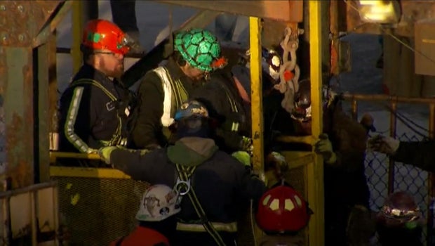 Drama in salt mine in upstate New York CBS News