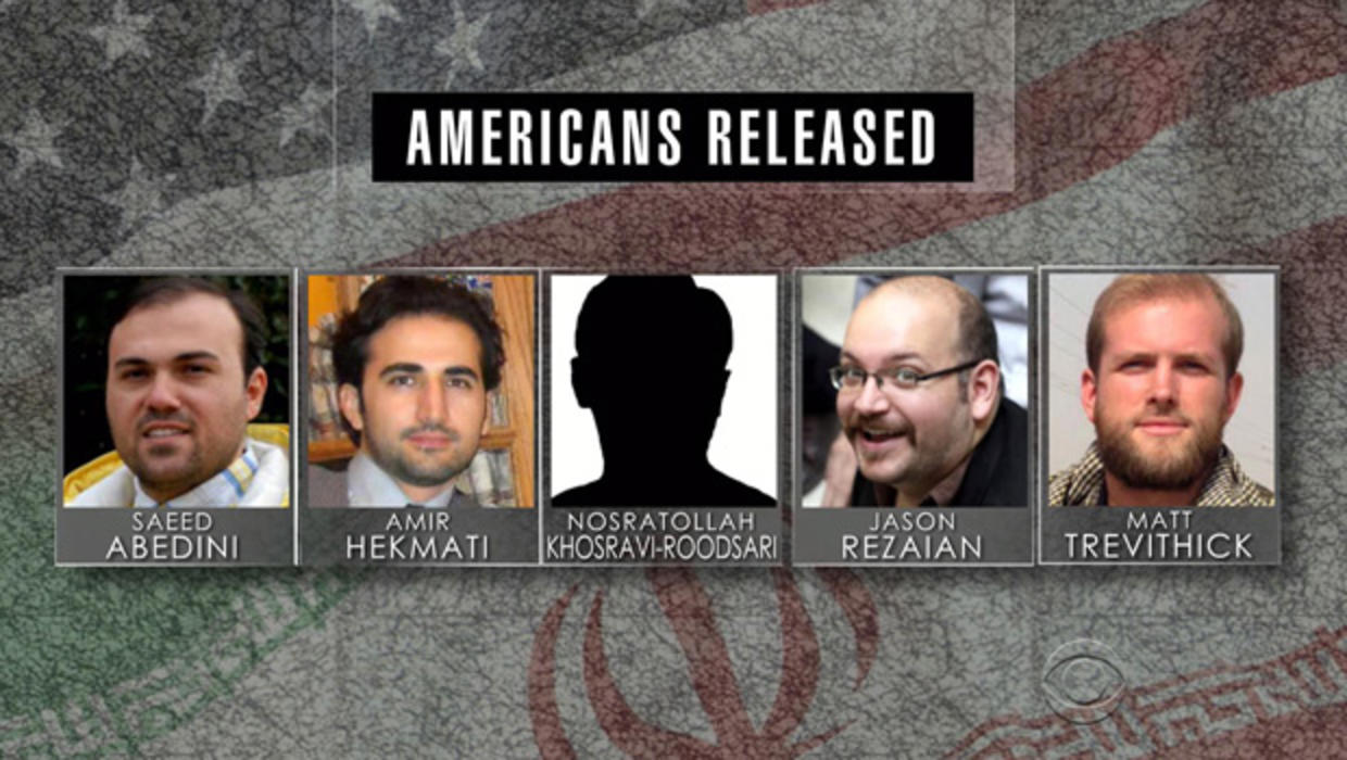 Iran Frees Detained Americans In Prisoner Swap Cbs News 