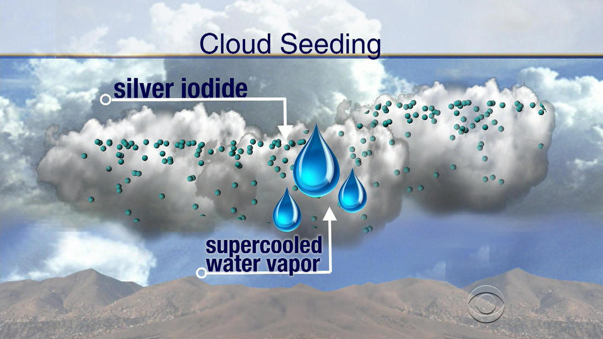 Could cloud seeding help with California's drought? CBS News