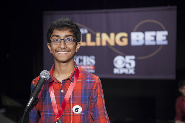 05 - Rishi Dange, Cupertino Middle School - 2016 CBS Bay Area Spelling Bee 