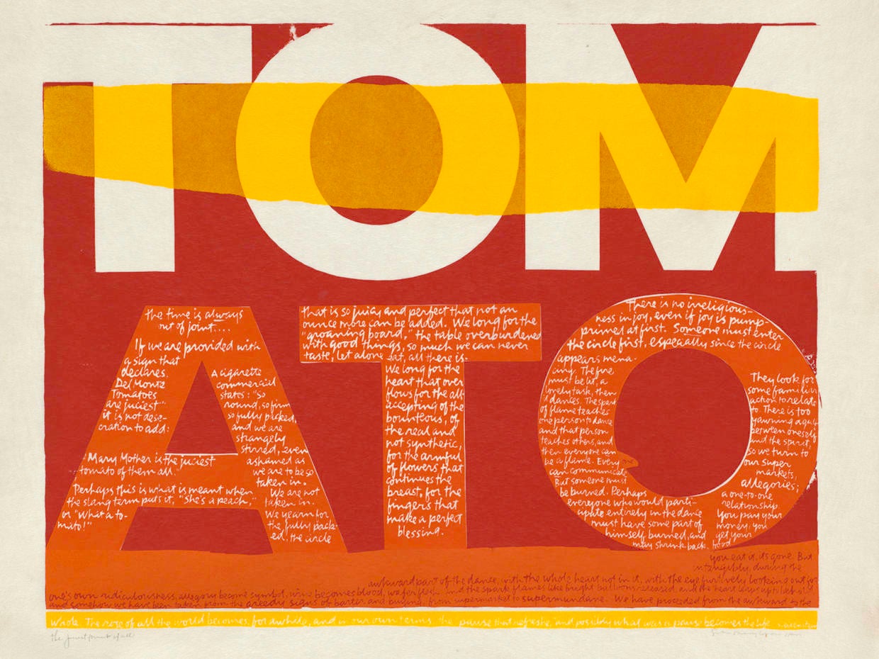 Love Stamp The pop art of Corita Kent Pictures CBS News